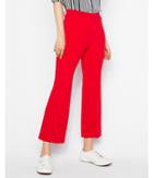 Express Womens High Waisted Cropped Flare Pant