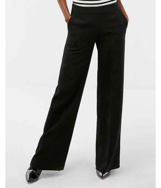 Express Womens High Waisted Wide Leg Dress Pants