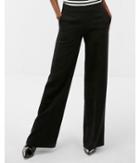 Express Womens High Waisted Wide Leg Dress Pants
