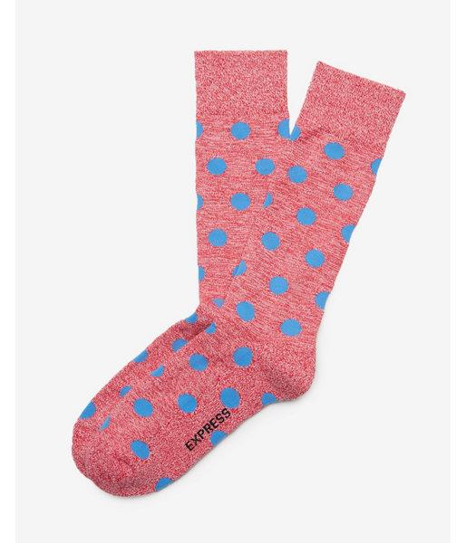 Express Mens Cushioned Marled Dot Dress