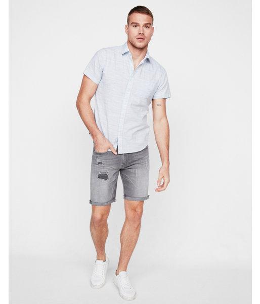 Express Mens Space Died Slub Short