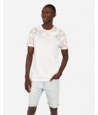 Express Mens Hawaiian Ombre Crew Neck Tee