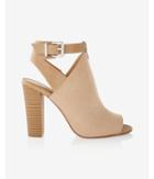 Express Cut-out Peep-toe Bootie
