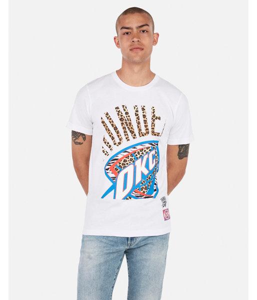 Express Mens Oklahoma City Thunder Nba Crew Neck Tee