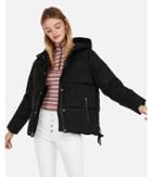 Express Womens Lace-up Cropped Puffer Coat