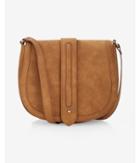 Express Faux Suede Trapunto Stitch Cross Body