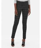 Express Womens Mid Rise Skinny Knit Twill Pants