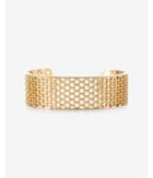 Express Perforated Metal Cuff Bracelet