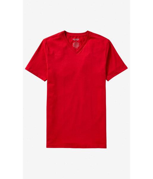 Express Men's Tees Tall Stretch Cotton V-neck Tee