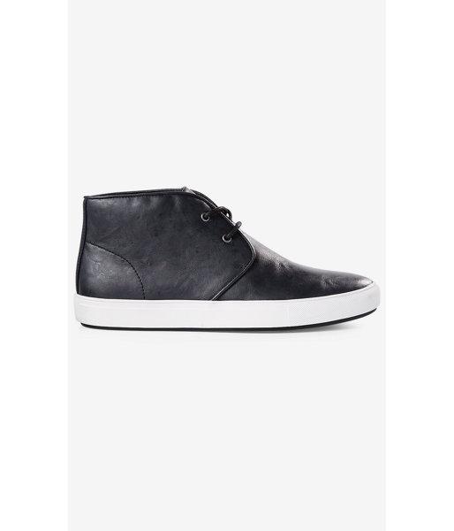 Express Men's Shoes Black Chukka