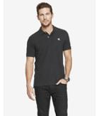 Express Mens Modern Fit Small Lion Pique Polo - Gray Heather