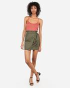 Express Womens Extreme High Waisted Tie Waist Wrap