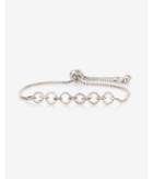Express Womens Circle Metal Pull-cord Bracelet