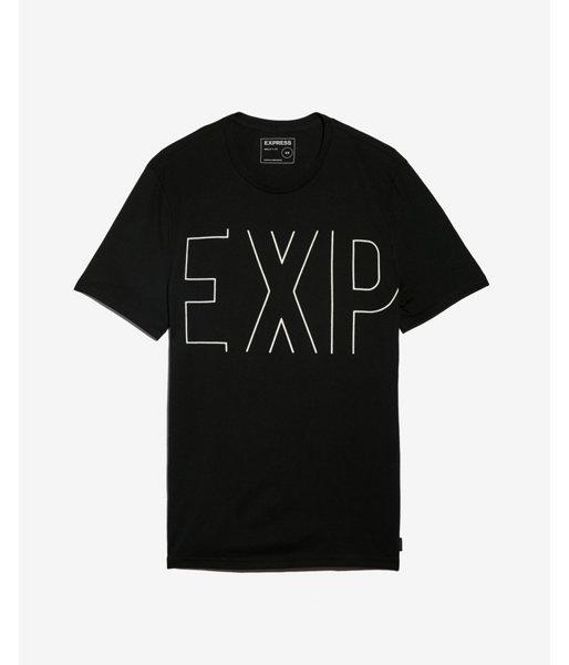 Express Mens Express Raised Graphic Tee