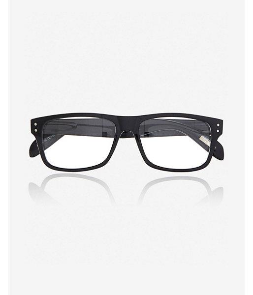 Express Mens Clear Lens Double Stud