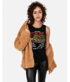 Express Womens Sequin World Tour Tank
