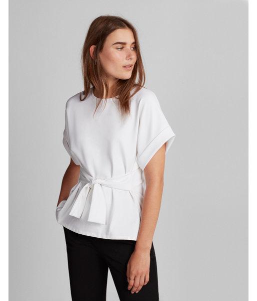Express Womens Tie Waist Rolled