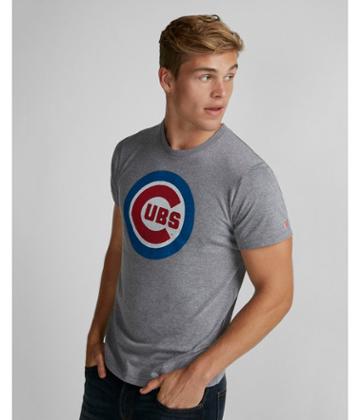 Express Mens Homage Cubs Crew Neck Tee