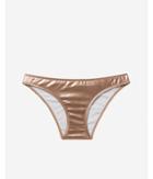 Express Womens Metallic Basic Bikini