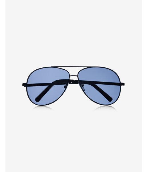 Express Mens Black Metal Frame Aviator