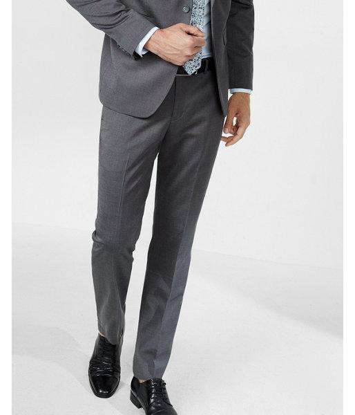 Express Slim Photographer Dark Gray Oxford