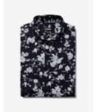 Express Mens Slim Rose Print Cotton Dress