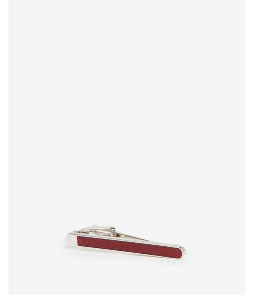 Express Mens Red Tie Bar