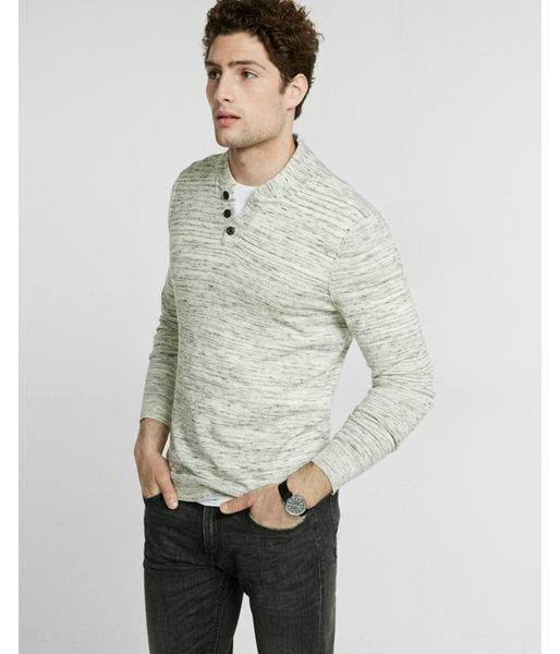 Express Wool-blend Baseball Henley