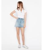 Express Womens Mid Rise Straight Stretch+ Denim Perfect