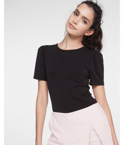 Express Womens Petite Puffed Short