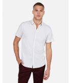 Express Mens Express Mens Slim Wrinkle-resistant Micro Diamond Print Performance Short