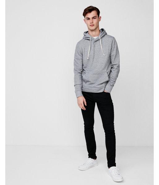 Express Mens Vintage Fleece Hoodie