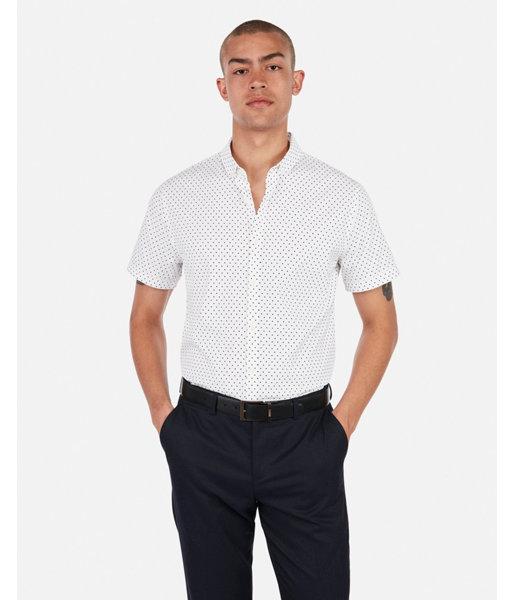 Express Mens Express Mens Slim Dot Wrinkle-resistant Performance Short