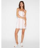 Express Womens Stripe Fit And Flare Cami Dress