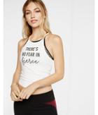 Express Womens Exp Core Fierce Abbreviated Square Neck Cami