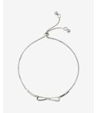 Express Womens Bow Pull Chain Bracelet