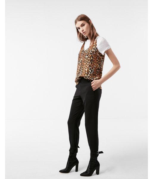 Express Womens Leopard Downtown Cami