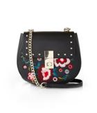 Express Floral Embroidered Cross Body Bag