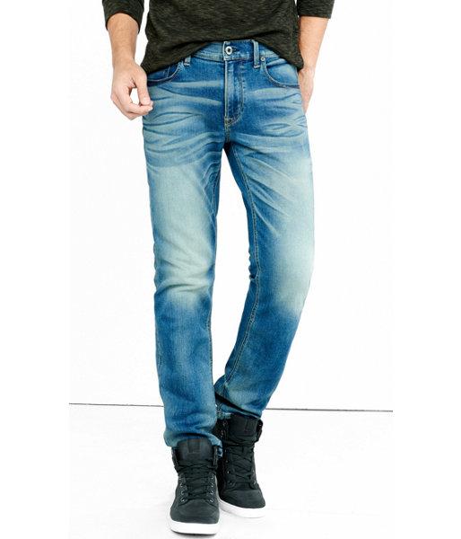Express Men's Jeans Slim Rocco Performance Stretch Skinny