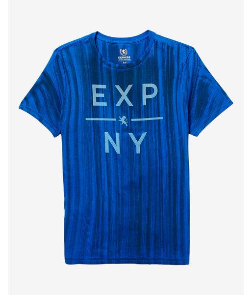 Express Mens Exp Ny Brushstroke Graphic T-shirt