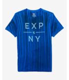 Express Mens Exp Ny Brushstroke Graphic T-shirt
