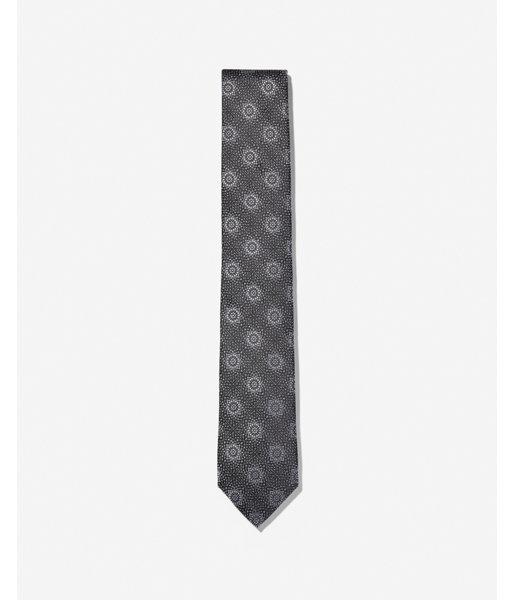 Express Mens Narrow Medallion Pattern Tie