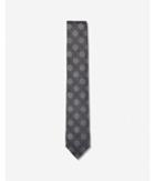 Express Mens Narrow Medallion Pattern Tie