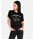 Express Womens Express One Eleven Touchdowns And Tequila Tee