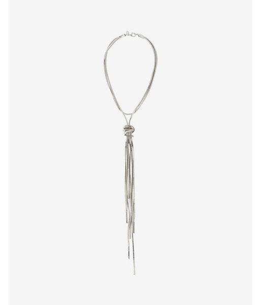 Express Womens Layered Knotted Y-neck Necklace