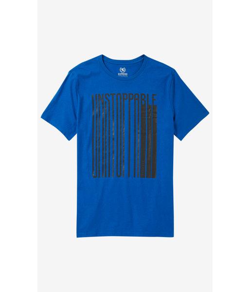 Express Men's Tees Unstoppable Stretch Graphic T-shirt