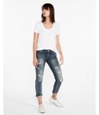 Express Womens Express One Eleven Scoop Neck Strappy Back Easy Tee