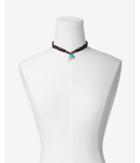 Express Womens Cactus And Turquoise Choker Necklace