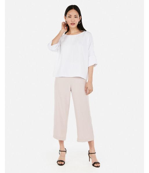 Express Womens Open Back Cocoon Top