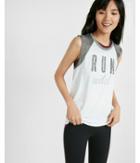 Express Womens Exp Core Run Wild Raglan